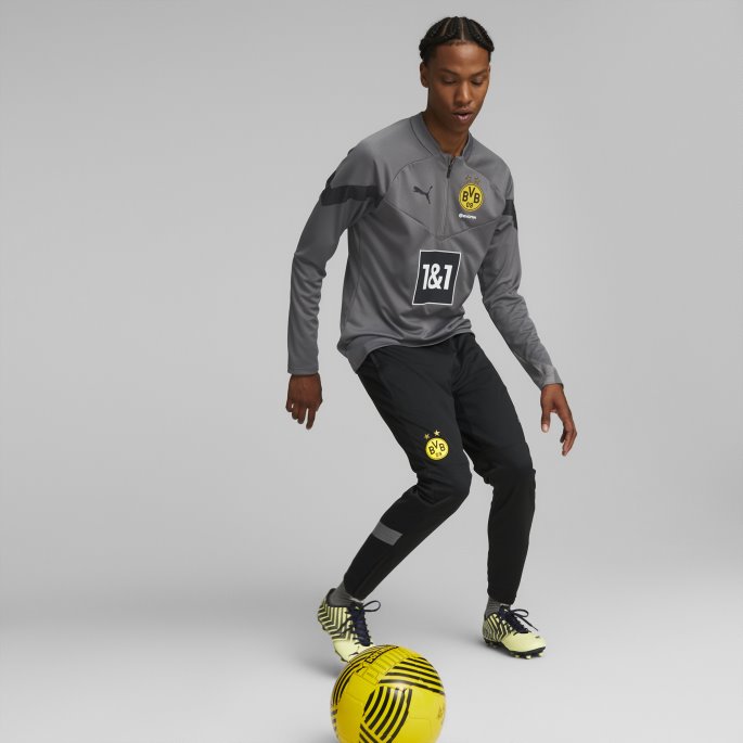 Borussia Dortmund Fotball Treningsbukser Herre Svart Puma På Salg