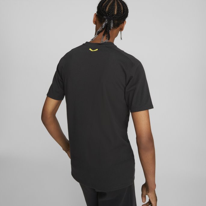 Borussia Dortmund Fotball Casuals Tee Menn Puma På Tilbud Svart