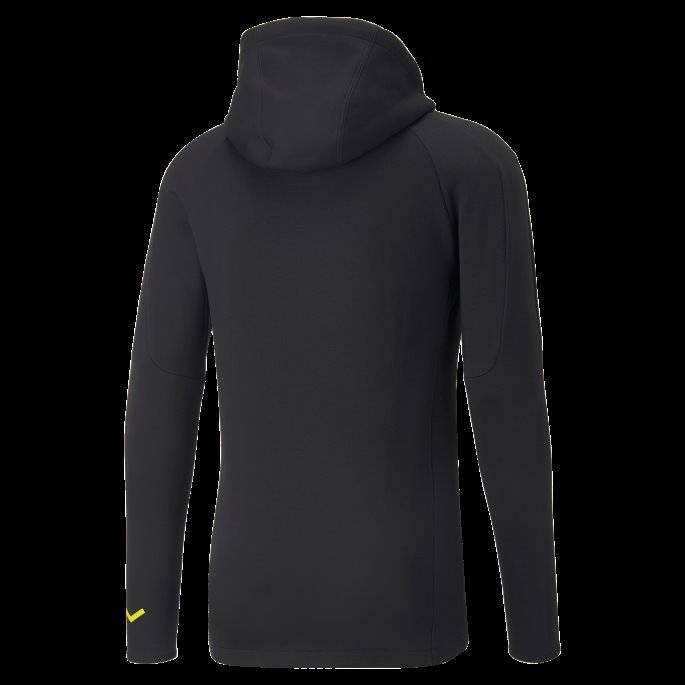 Borussia Dortmund Fotball Casuals Hettejakke Menn Puma På Tilbud Svart