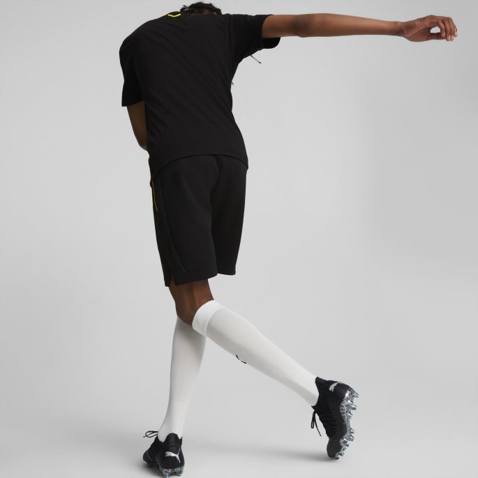 Borussia Dortmund Fotball Casuals Shorts Menn Svart Puma På Salg