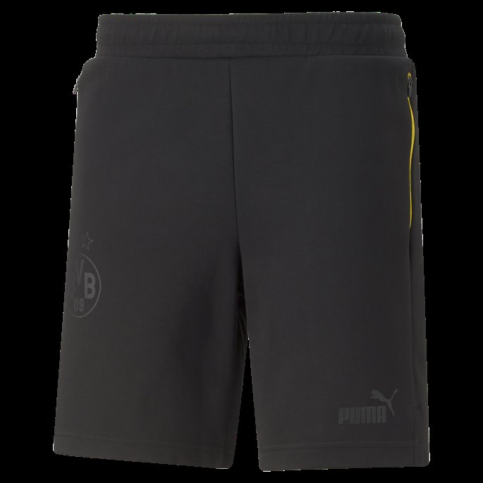 Borussia Dortmund Fotball Casuals Shorts Menn Svart Puma På Salg