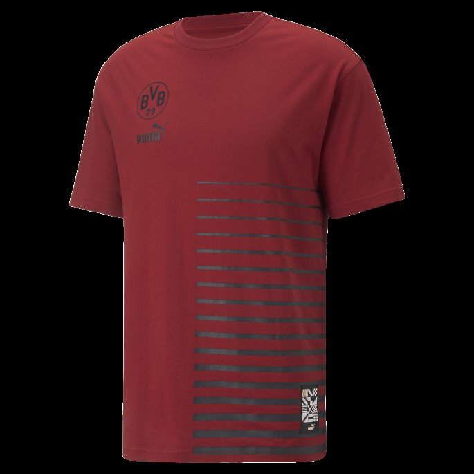 Borussia Dortmund Ftblculture Tee Menn Intens Rød Puma På Salg