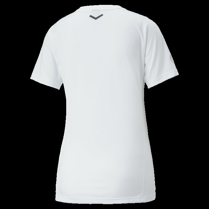 Hvit-svart Manchester City F.c. Fotball Casuals T-skjorte Kvinner Puma På Salg