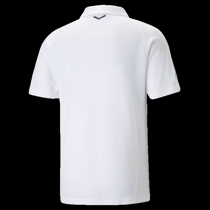 Manchester City F.c. Casuals Fotballpolo Menn Hvit-svart Puma På Salg