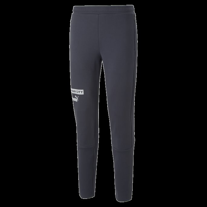 Manchester City F.c. Fotball Casuals Bukser Herre Parisisk Nattgrå Fiolett Puma På Tilbud