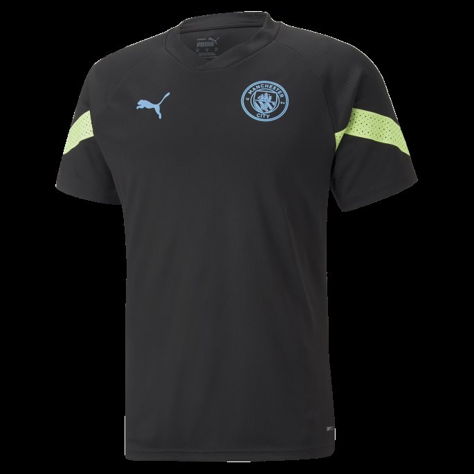 Manchester City F.c. Fotball Treningstrøye Herre Black-fizzy Light Puma På Salg