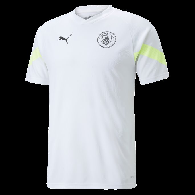 Hvitt Brusende Lys Manchester City F.c. Fotball Treningsdrakt Menn Puma På Salg