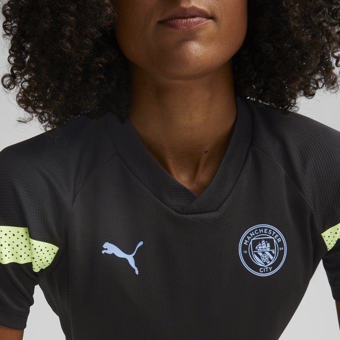 Puma På Salg Manchester City F.c. Fotball Treningsdrakt Kvinner Black-fizzy Light