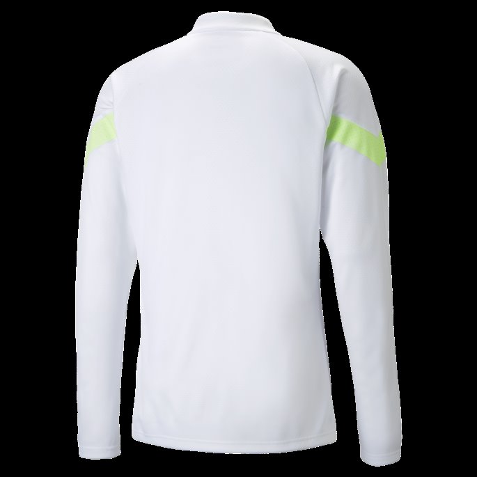 Hvitt Brusende Lys Manchester City F.c. Fotball Quarter-zip Trening Topp Menn Puma På Salg