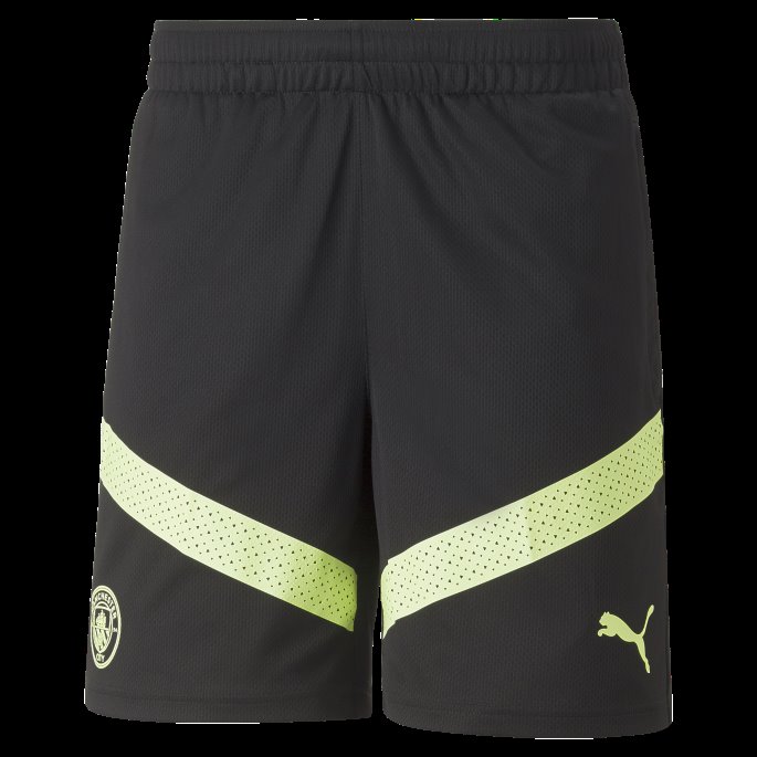 Manchester City F.c. Fotball Treningshorts Herre Black-fizzy Light Puma På Salg