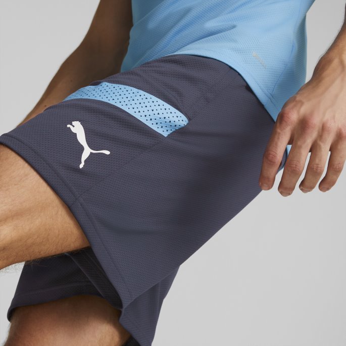Puma På Salg Parisisk Natt-team Blue Manchester City F.c. Fotball Treningshorts Menn