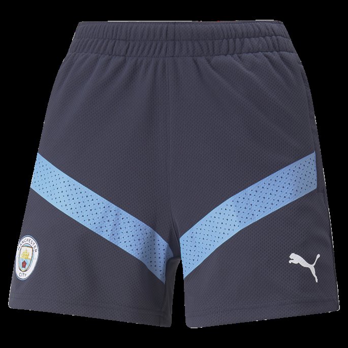 Puma På Salg Parisisk Natt-team Blue Manchester City F.c. Fotball Treningshorts Kvinner