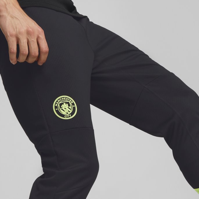 Black-fizzy Light Puma På Salg Manchester City F.c. Fotball Treningsbukser Menn