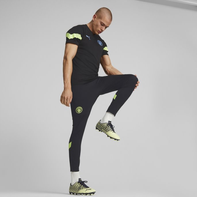 Black-fizzy Light Puma På Salg Manchester City F.c. Fotball Treningsbukser Menn