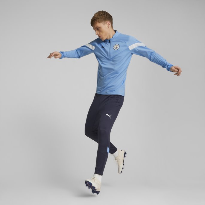 Parisisk Nattlag Blue Manchester City F.c. Fotball Treningsbukser Herre Puma På Salg