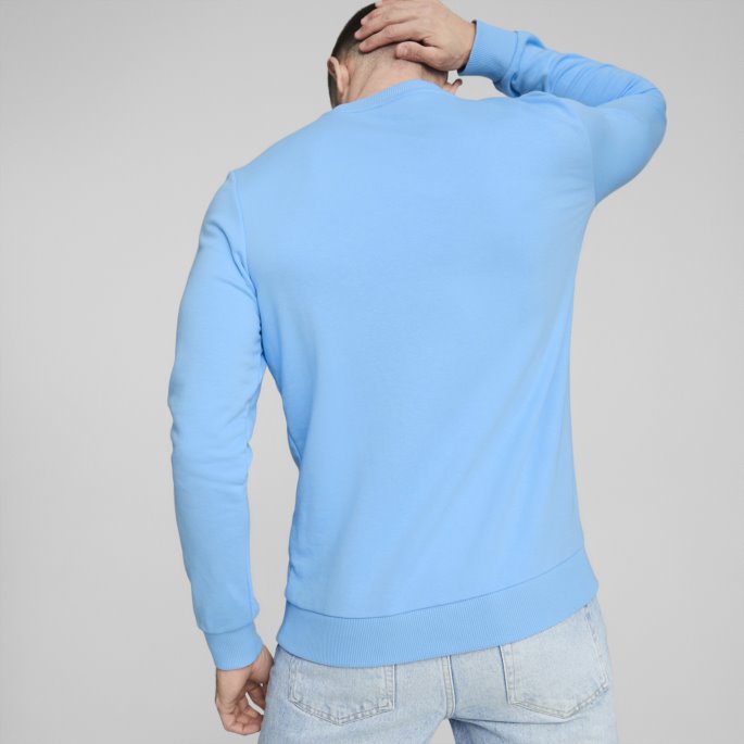 Lag Lys Blå-intens Rød Manchester City F.c. Fotball Ftblcore Sweatshirt Menn Puma På Salg