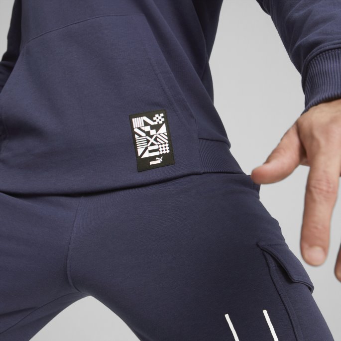 Puma På Salg Manchester City F.c. Ftblkultur Hettegenser Menn Peacoat-hvit