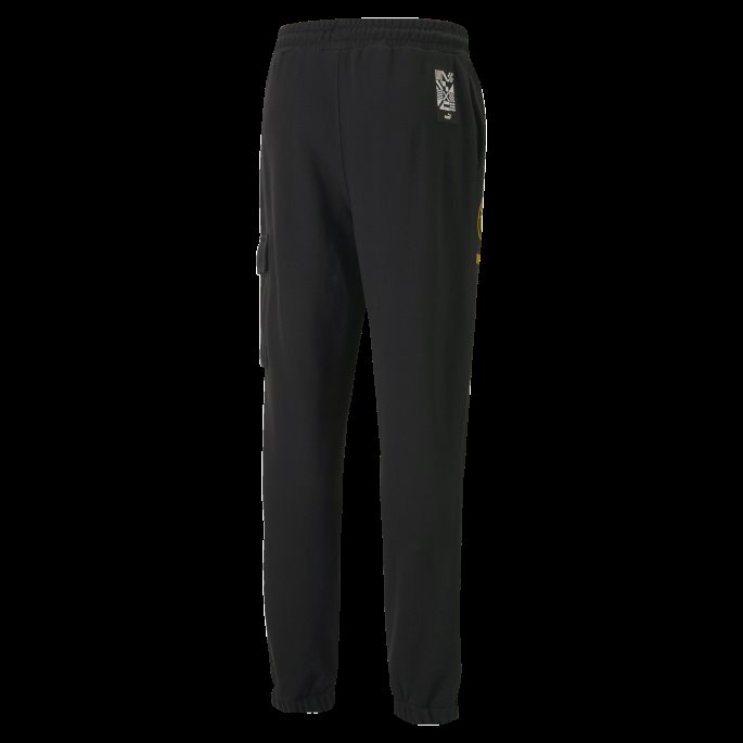 Puma På Salg Svart-tango Rød Manchester City F.c. Ftblculture Joggebukser Menn