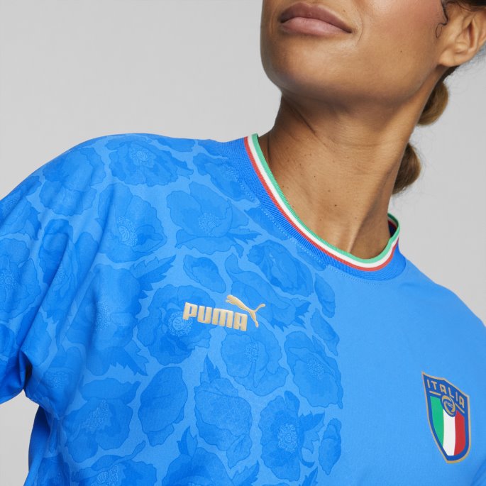Puma På Tilbud X Liberty Italy Autentisk Hjemmetrøye Kvinner Tenne Blå-ultrablå