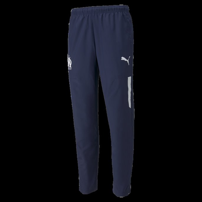 Peacoat Om Prematch Vevde Fotballbukser For Menn Puma På Salg