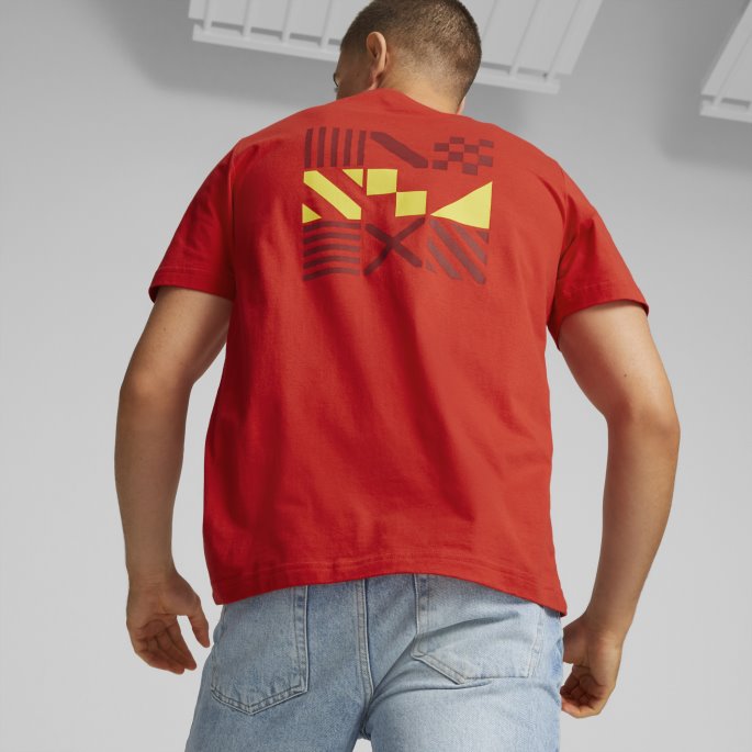 Puma På Salg Rødløvetann Ftblcore Fan Tee Menn
