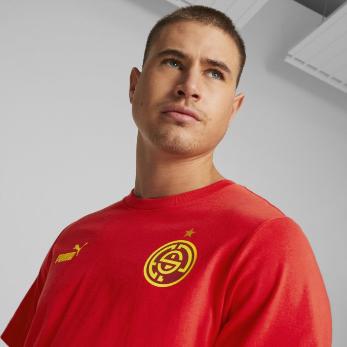 Puma På Salg Rødløvetann Ftblcore Fan Tee Menn