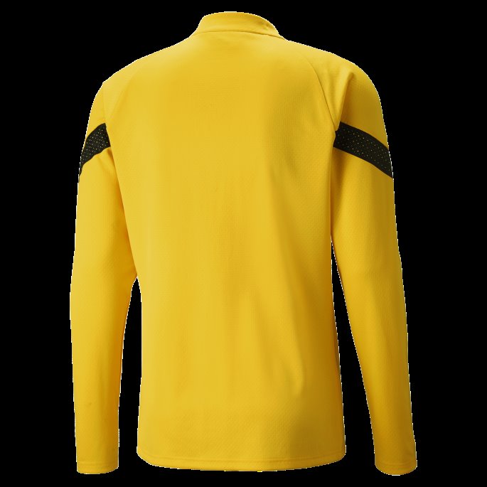 Borussia Dortmund Fotball Quarter-zip Trening Topp Menn Cyber Gul Puma På Salg
