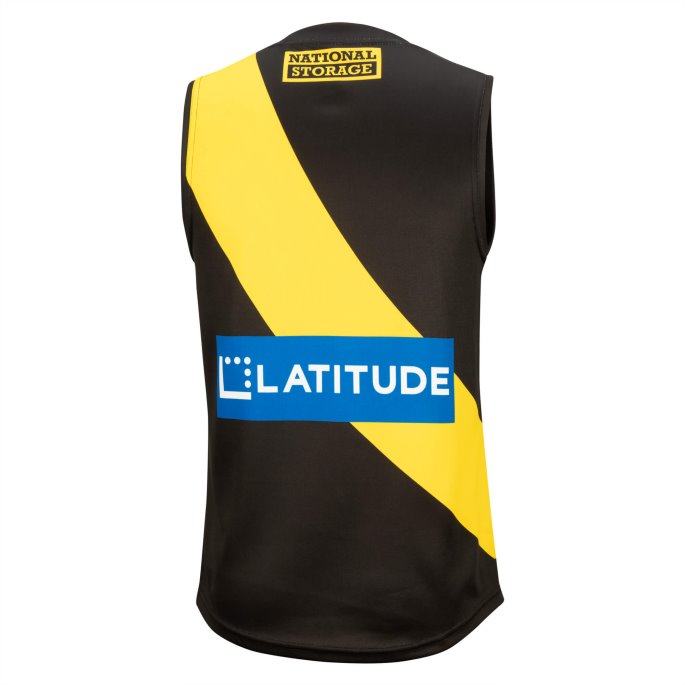 Puma På Tilbud Svart-pulserende Gul Richmond Fc Herre Kopi Hjemme Guernsey