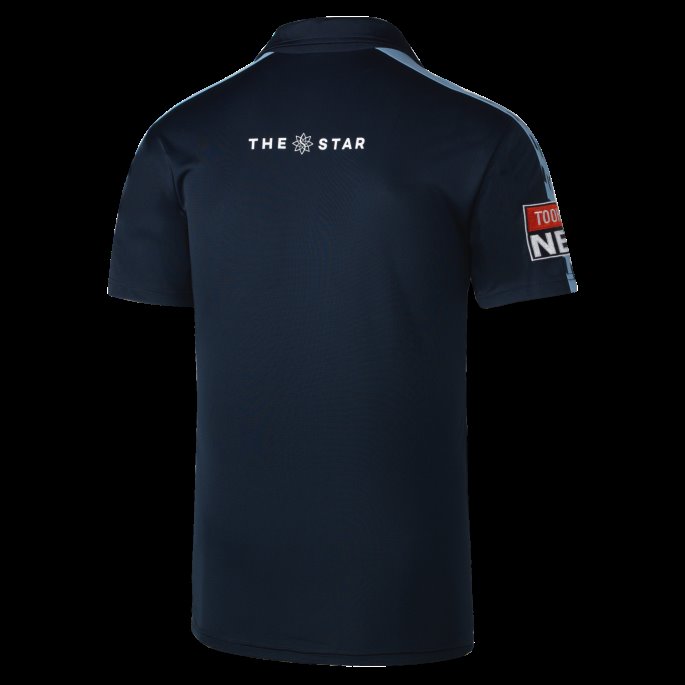 Nsw Blues Team Herre Polo Puma På Salg Mørk Safir