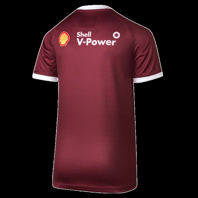 Puma På Tilbud Queensland Maroons Replica Ungdomstrøye Beet Red-- Maroon