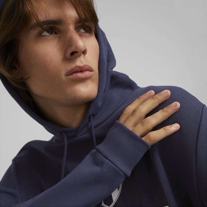 Peacoat-hvit C.f. Monterrey Fotball Ftblcore Hettegenser For Menn Puma På Salg