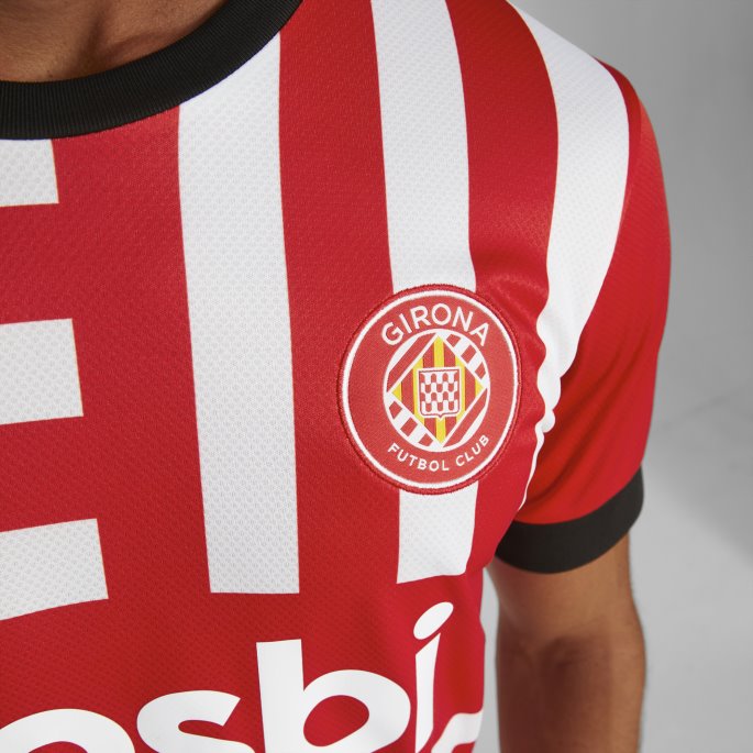 Rød-hvit Girona Fc Home 22-23 Replica Jersey Herre Puma På Tilbud