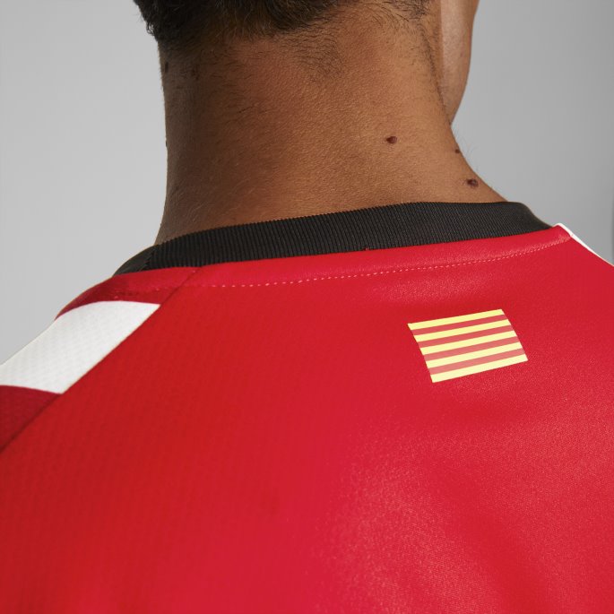 Rød-hvit Girona Fc Home 22-23 Replica Jersey Herre Puma På Tilbud
