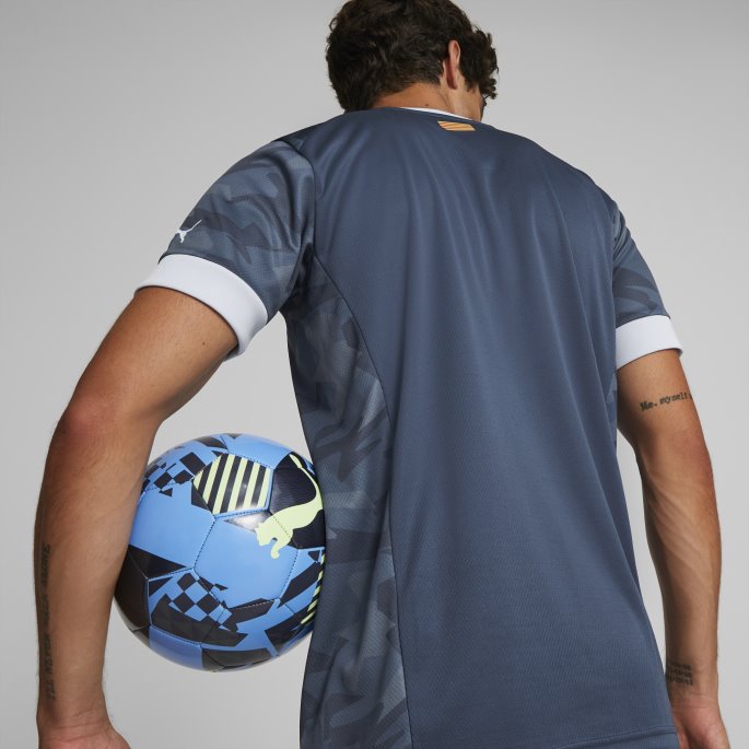 Puma På Salg Mørk Dongeri-heather Girona Fc Tredje 22-23 Replica Jersey Herre
