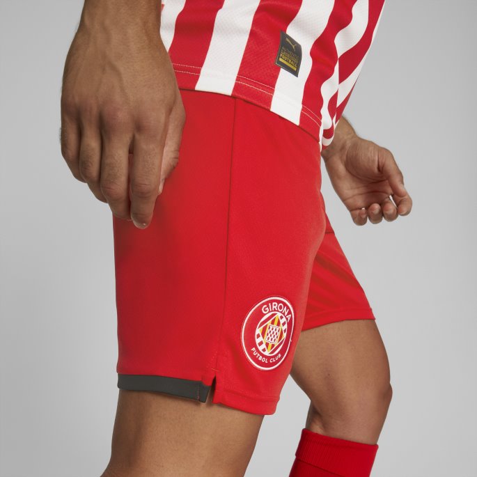 Puma På Tilbud Girona Fc 22-23 Replica Shorts Herre Rød-svart