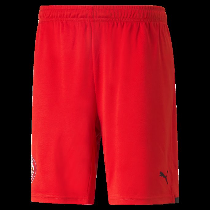 Puma På Tilbud Girona Fc 22-23 Replica Shorts Herre Rød-svart