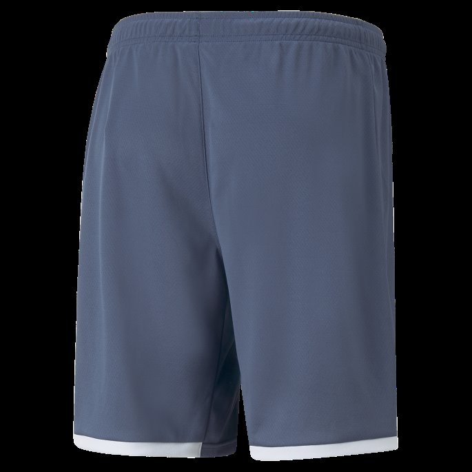 Mørk Denim-heather Girona Fc 22-23 Replica Shorts Menn Puma På Tilbud