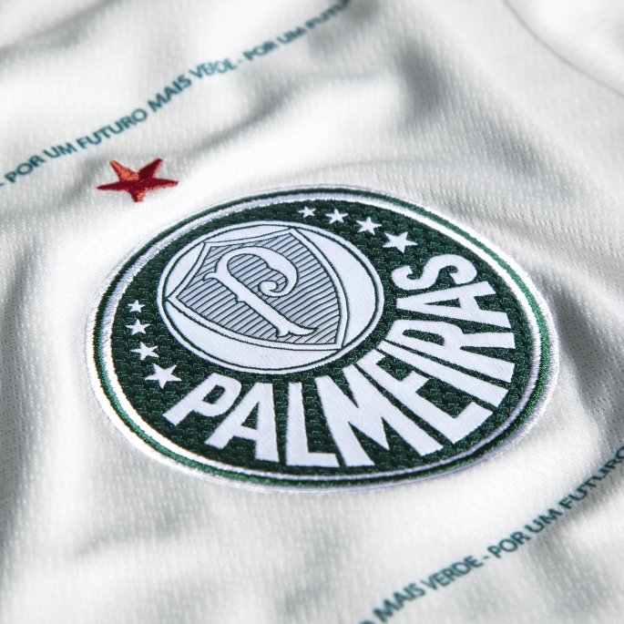 Puma På Salg Palmeiras Bortekopi Herre Fotballdrakter Hvit