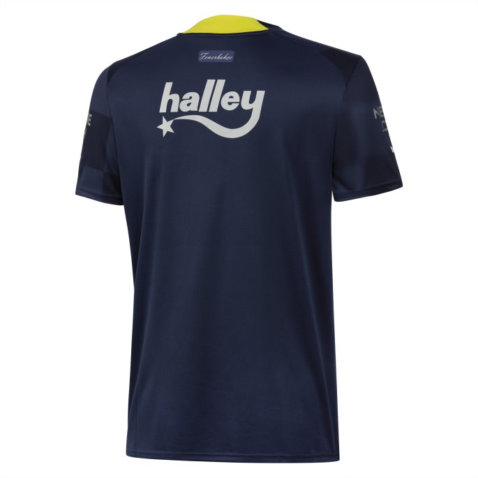 Middelalderblå-sølv Puma På Salg Fenerbah E S.k. Tredje 22-23 Replika Jersey Menn