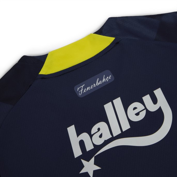 Middelalderblå-sølv Puma På Salg Fenerbah E S.k. Tredje 22-23 Replika Jersey Menn