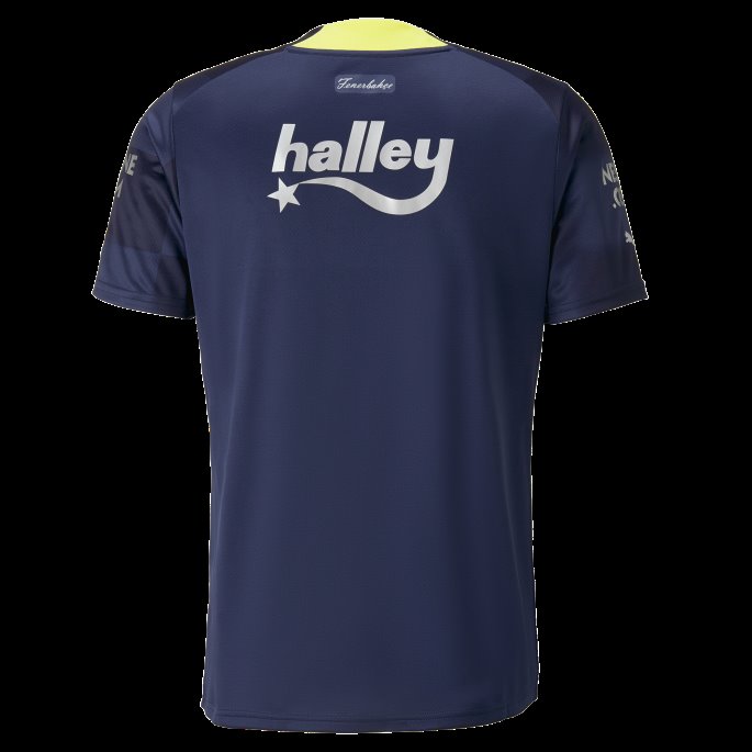 Fenerbah E S.k. Tredje 22-23 Replica Jersey Menn Puma På Salg Middelalderblå-sølv