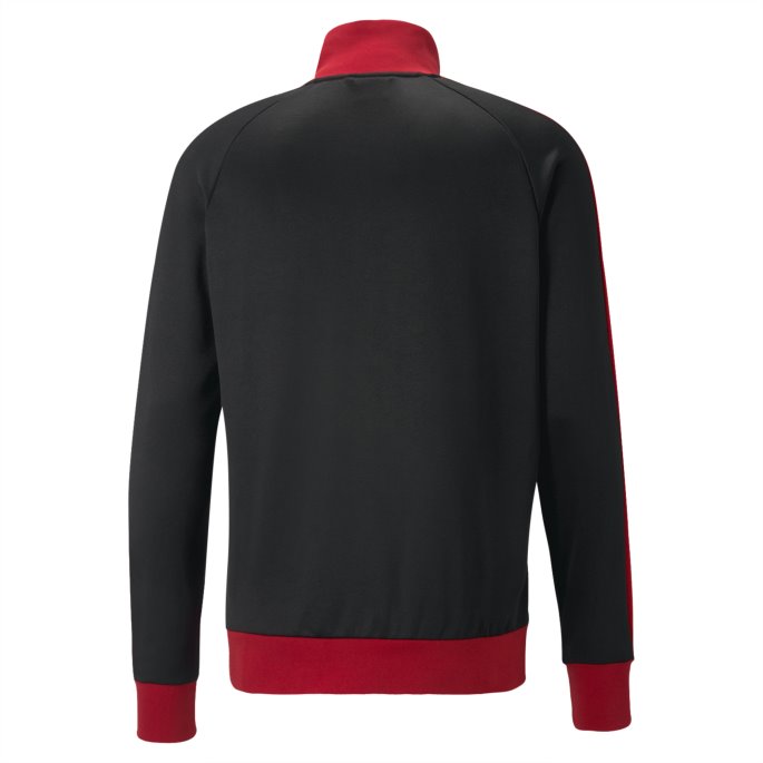 Puma På Salg A.c. Milan Ftblheritage T7 Treningsjakke Herre Svart-tango Rød