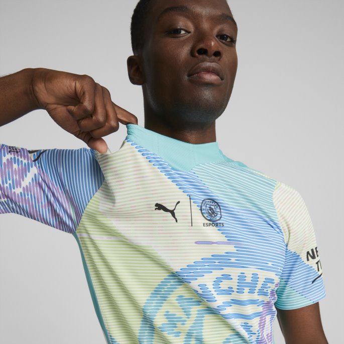 Manchester City F.c. Esports Gameday Jersey Menn Puma På Tilbud Hvit