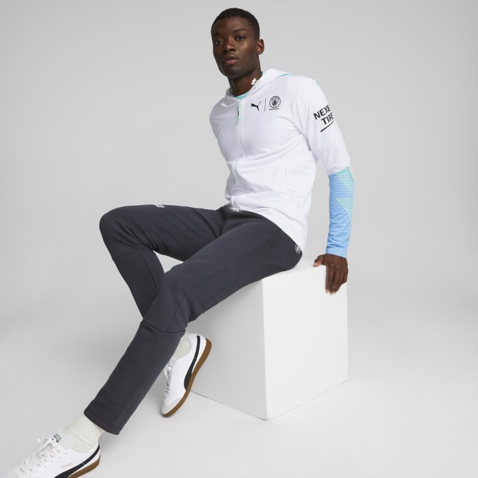 Puma På Salg Manchester City F.c. Esports Vevd Jakke Menn Hvit