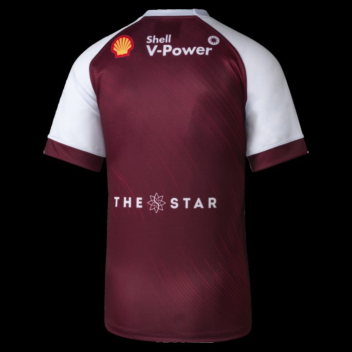 Beet Red-qrl Queensland Maroons Hn Replica Herre Jersey Puma På Salg