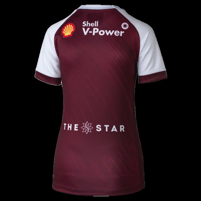 Beet Red-- Rødbrun Puma På Tilbud Queensland Maroons Hn Kopi Dametrøye
