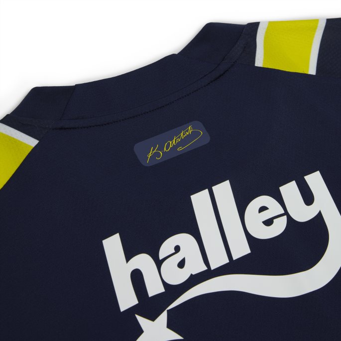 Puma På Salg Fenerbah E S.k. Hjemme 22-23 Replica Jersey Ungdom Middelalder Blå-flammende Gul