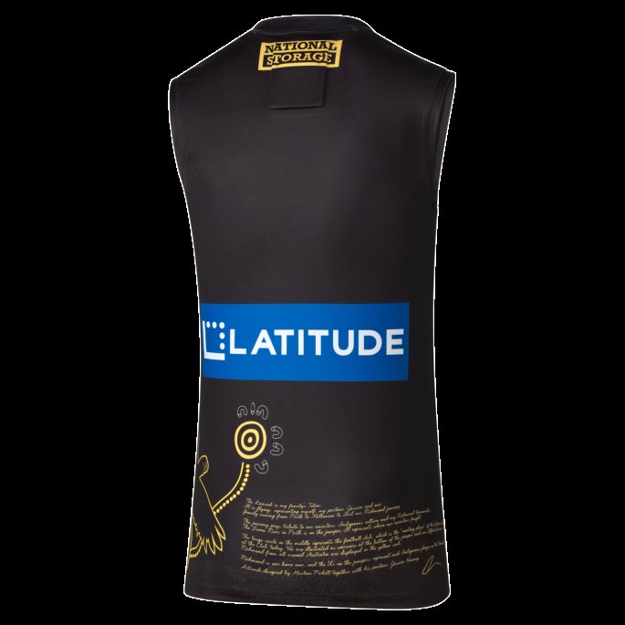 Puma På Tilbud Richmond Fc Kvinners Dreamtime Kopi Guernsey Svart-pulserende Gul-rfc