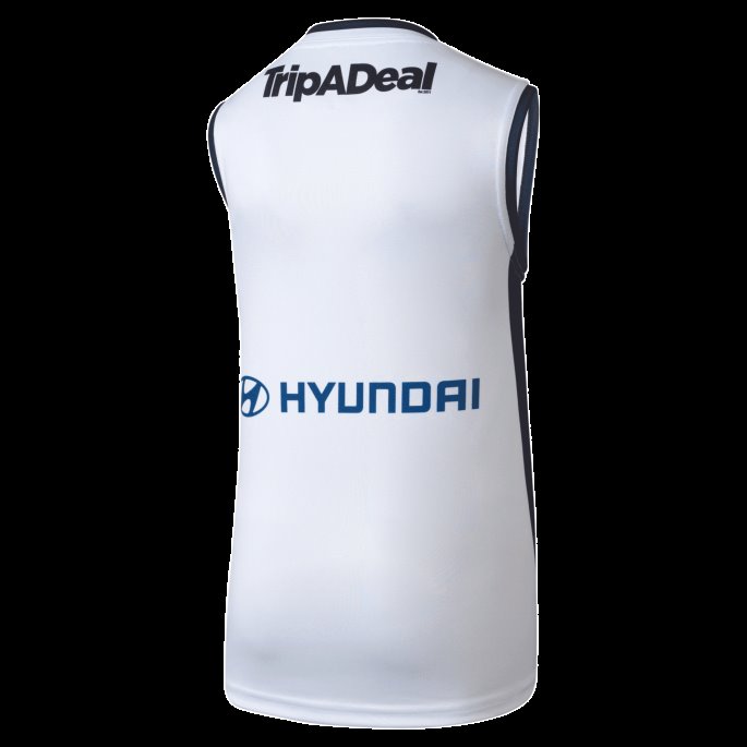 Puma På Salg Hvit-cfc Carlton Fotballklubb Ungdoms Replika Clash Guernsey