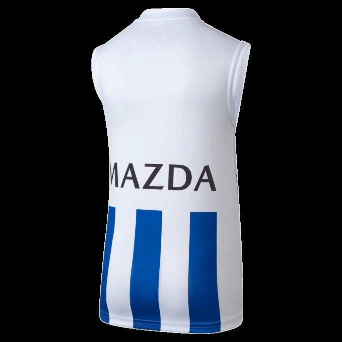 Hvit-nmfc Nord Melbourne Fotballklubb Ungdomskopi Borte Guernsey Puma På Salg